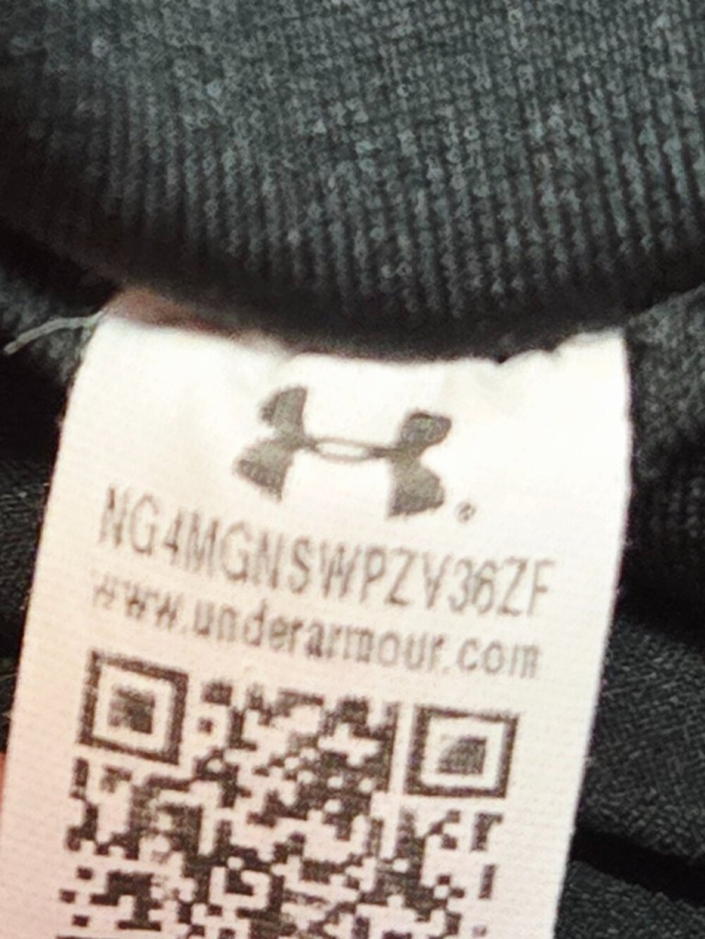 EUC Under Armour Women's Black Running Shorts Built-In Panties Fitted Large Poly - Picture 10 of 13